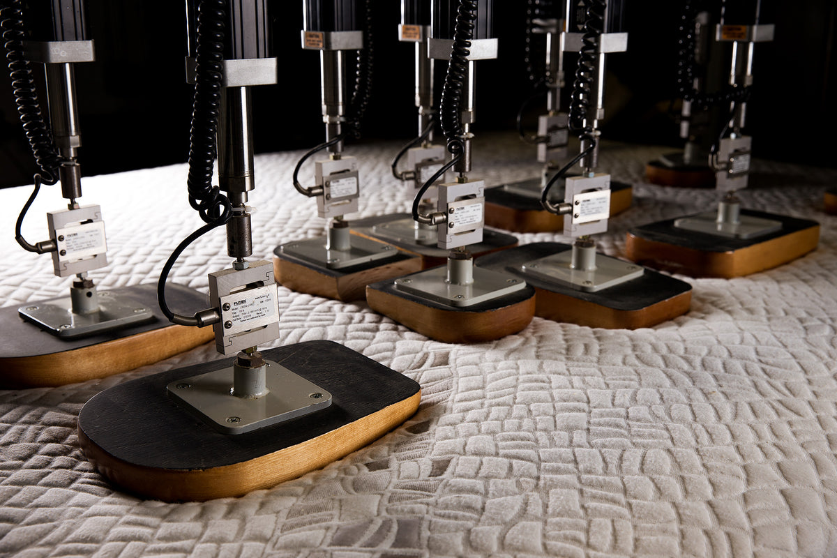 Inside the Kingsdown mattress manufacturing facility