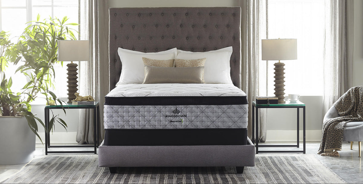 Kingsdown Sleep to Live Collection bedroom hero